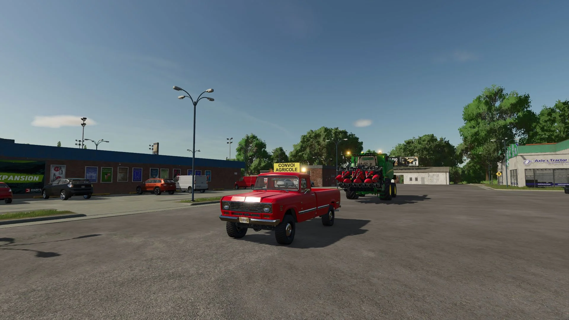 FS25 International 200 Agricultural Convoy V1.0 Cars Mod FS25 Mod Free Download