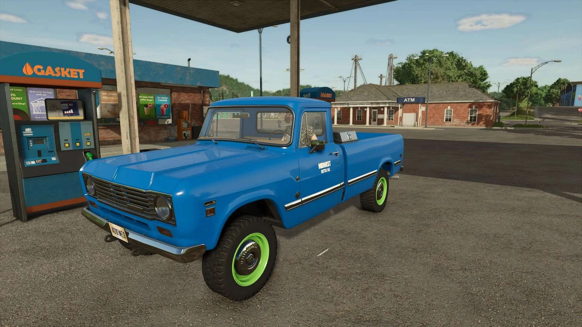 FS25 International 200 Series Pickup v1.0 Cars Mod FS25 Mod Free Download