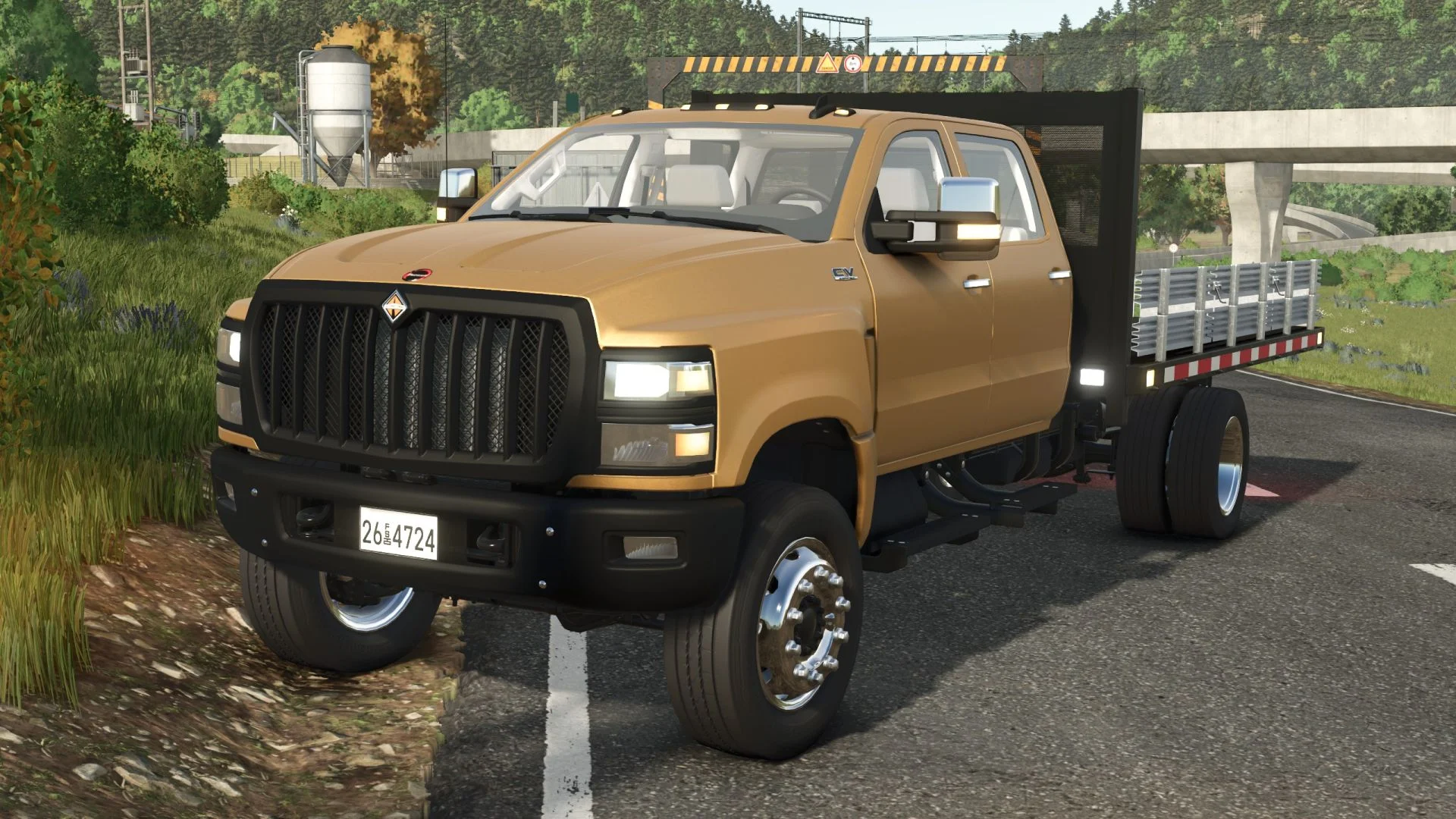 FS25 International CV Series 555hp v1.0 Cars Mod FS25 Mod Free Download