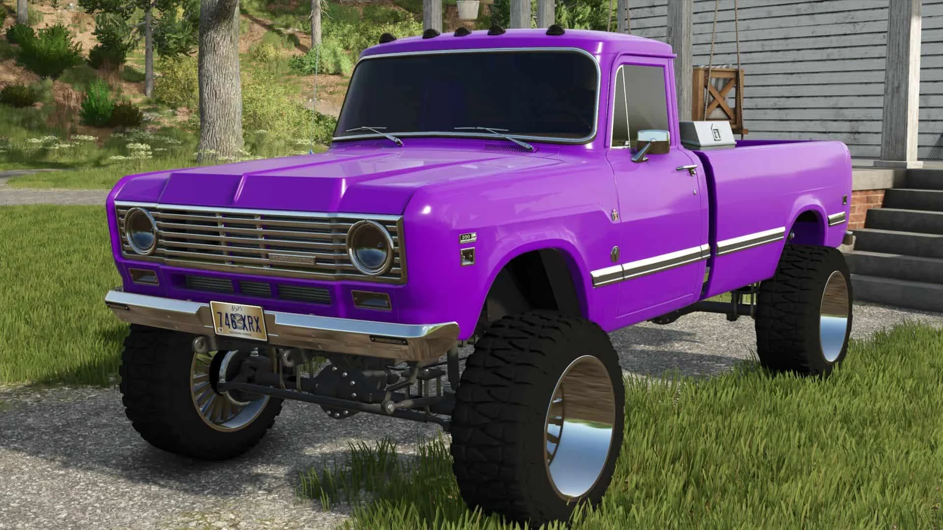 FS25 International Series 200 custom v1.0 Cars Mod FS25 Mod Free Download