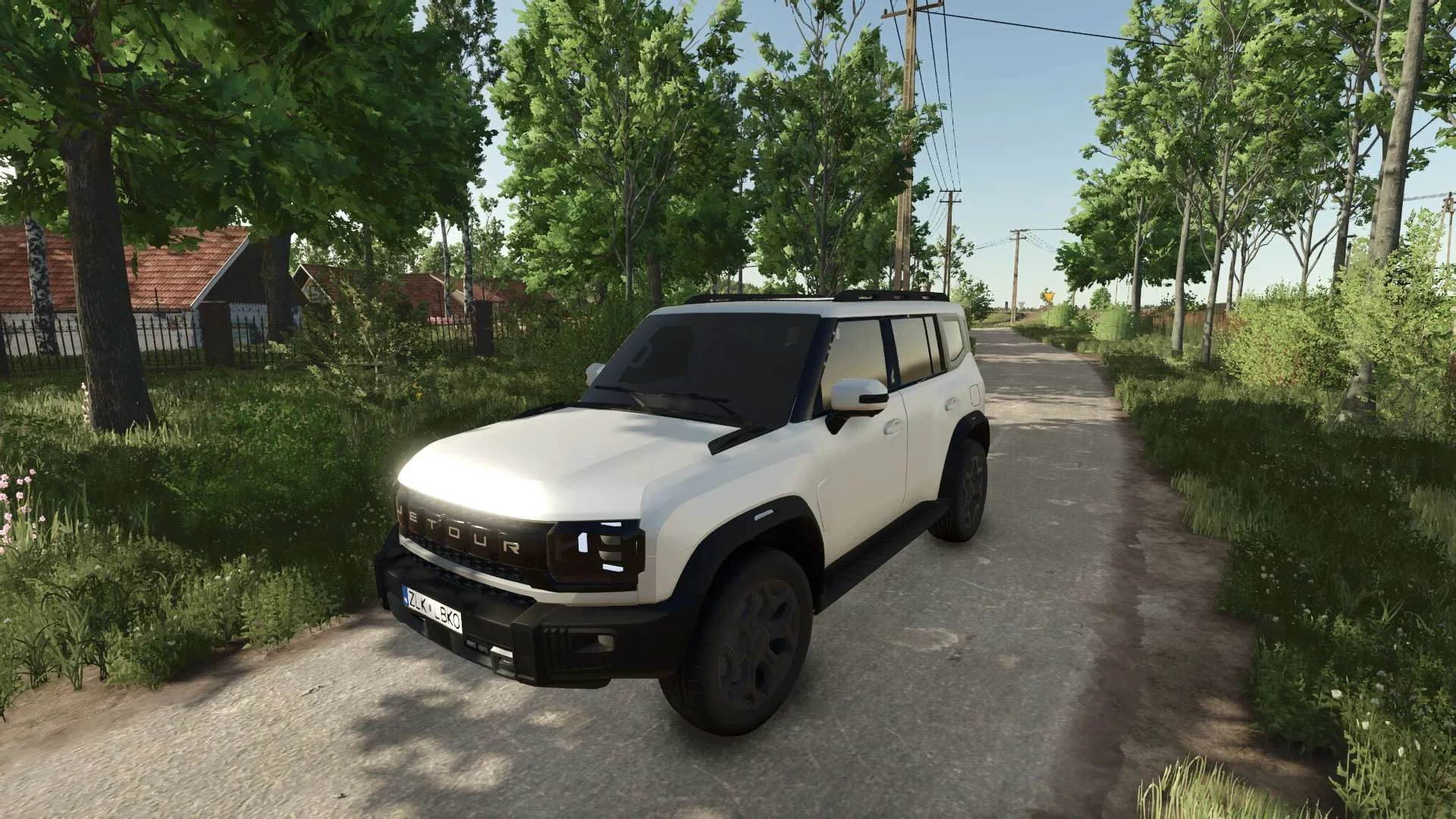 FS25 Jetour T2 2024 V1.0 Cars Mod FS25 Mod Free Download