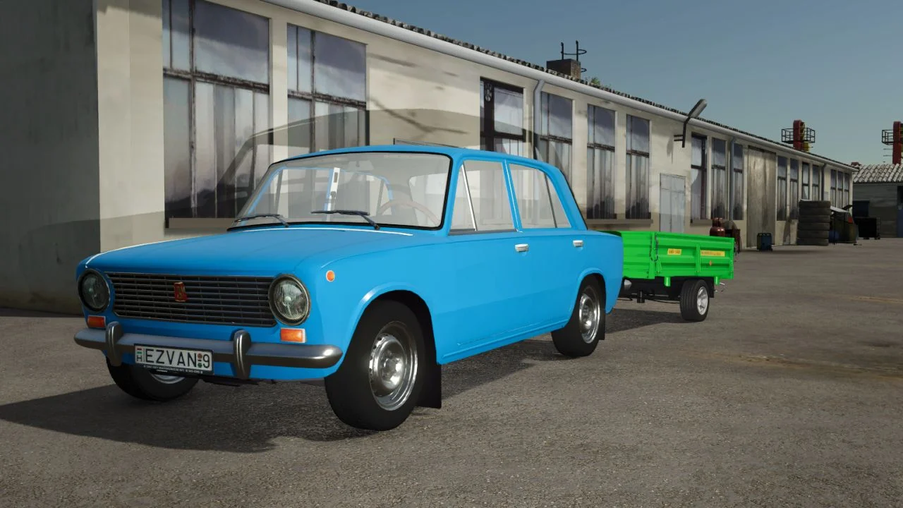 FS25 Lada 2101 V1.0 Cars Mod FS25 Mod Free Download