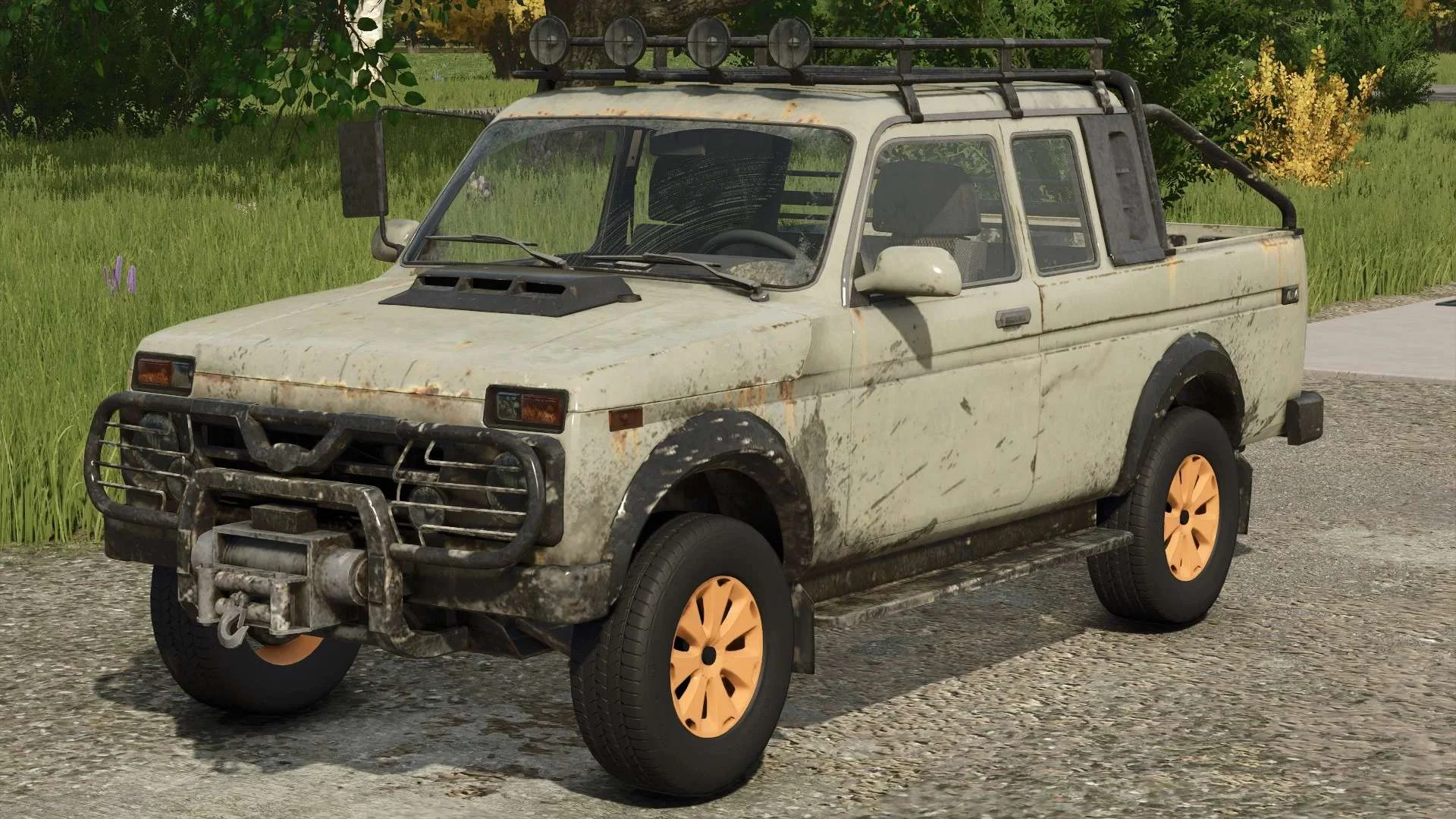 FS25 Lada Niva v1.0 Cars Mod FS25 Mod Free Download