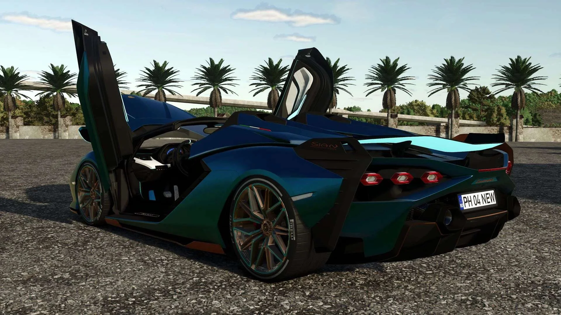 FS25 Lamborghini Sián Roadster 2021 v1.0 Cars Mod FS25 Mod Free Download