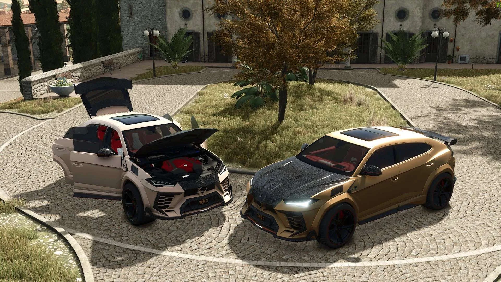 FS25 Lamborghini Urus Mansory v1.0 Cars Mod FS25 Mod Free Download