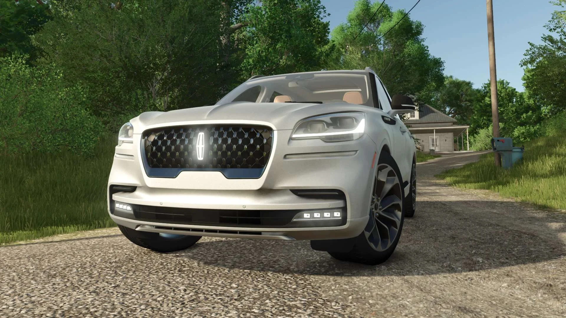FS25 Lincoln Aviator 2020 v1.0 Cars Mod FS25 Mod Free Download