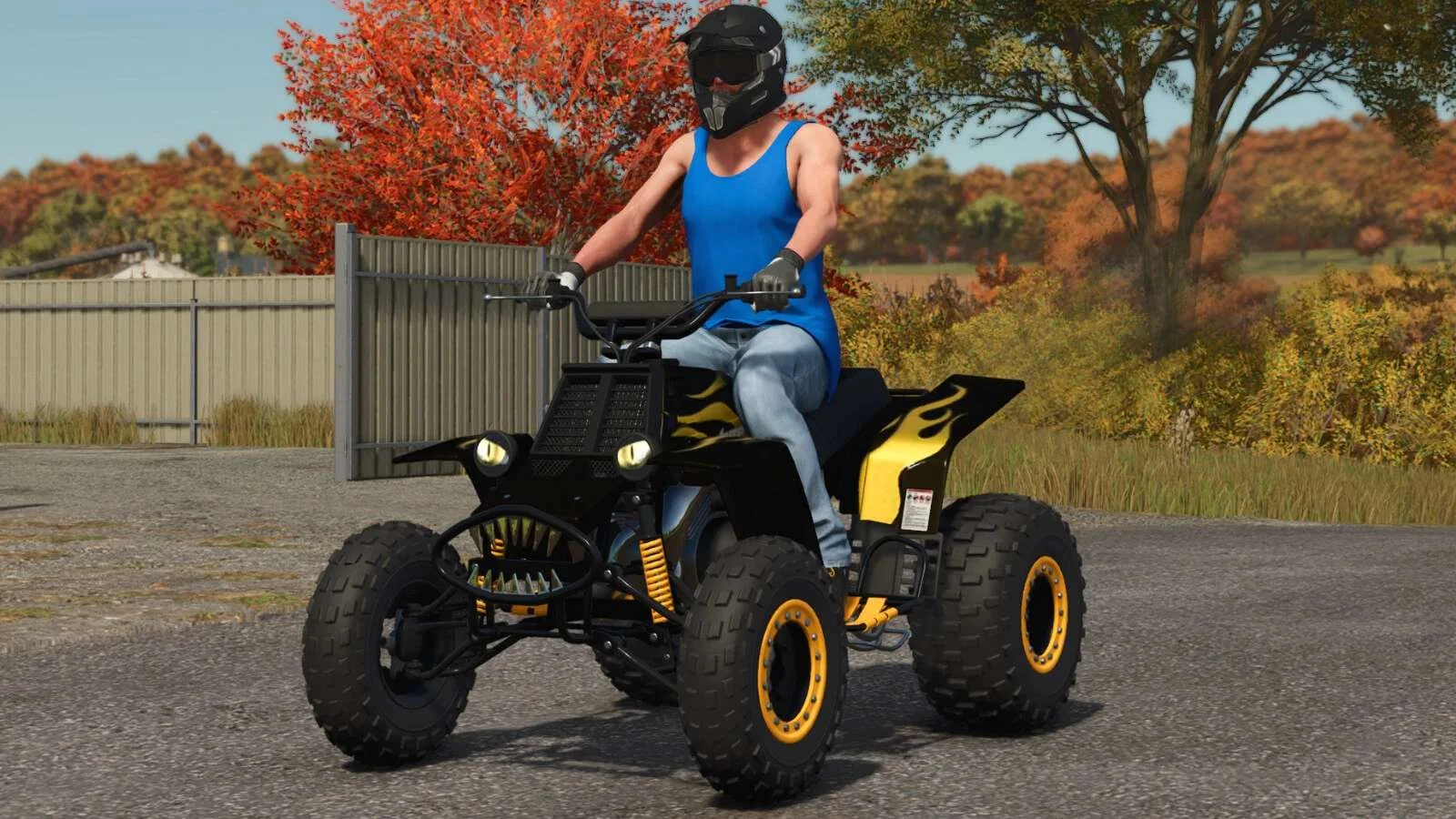 FS25 Lizard Banshee 350 v1.0 Cars Mod FS25 Mod Free Download