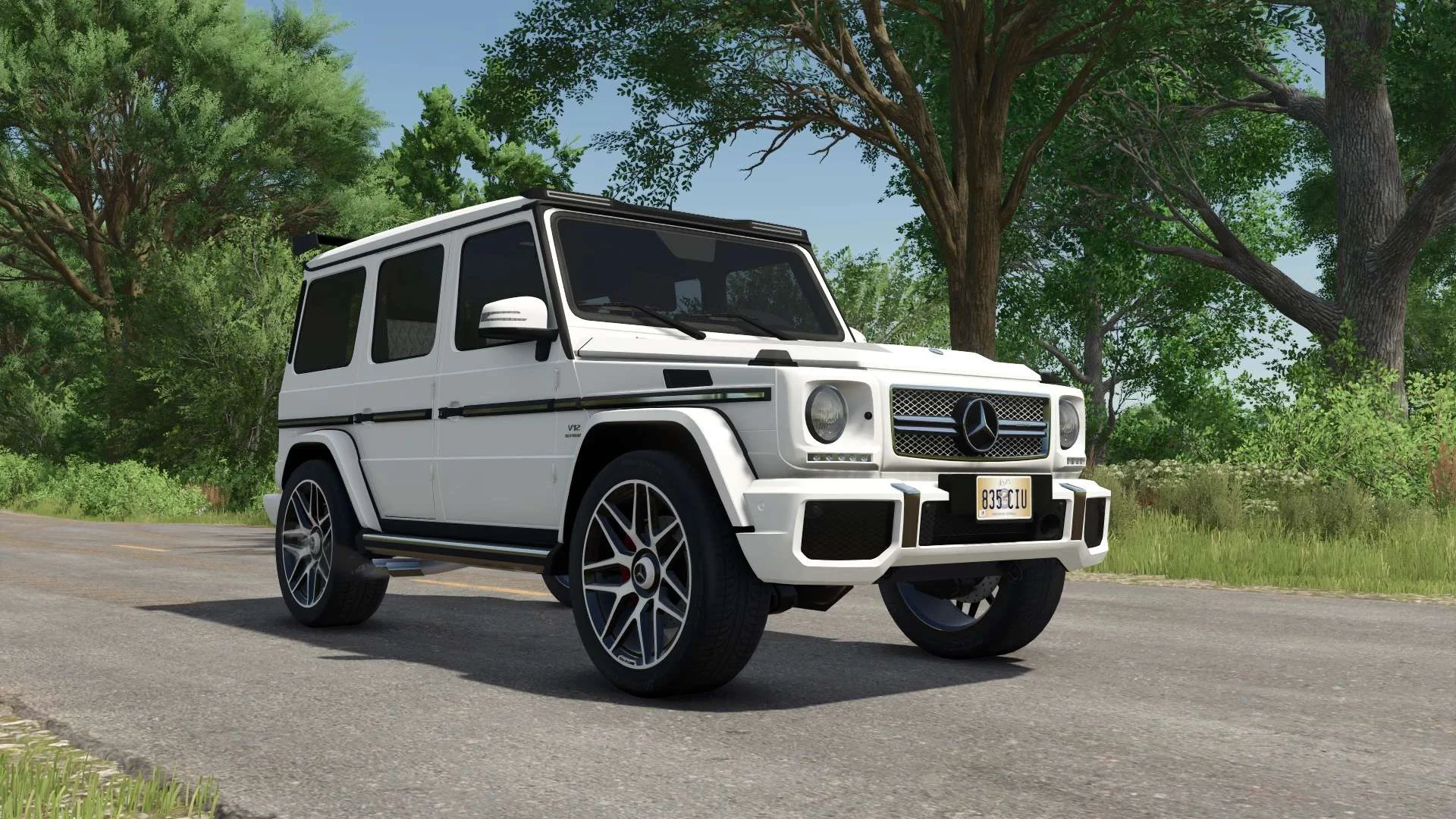 FS25 Mercedes Benz G65 AMG v1.3 Cars Mod FS25 Mod Free Download