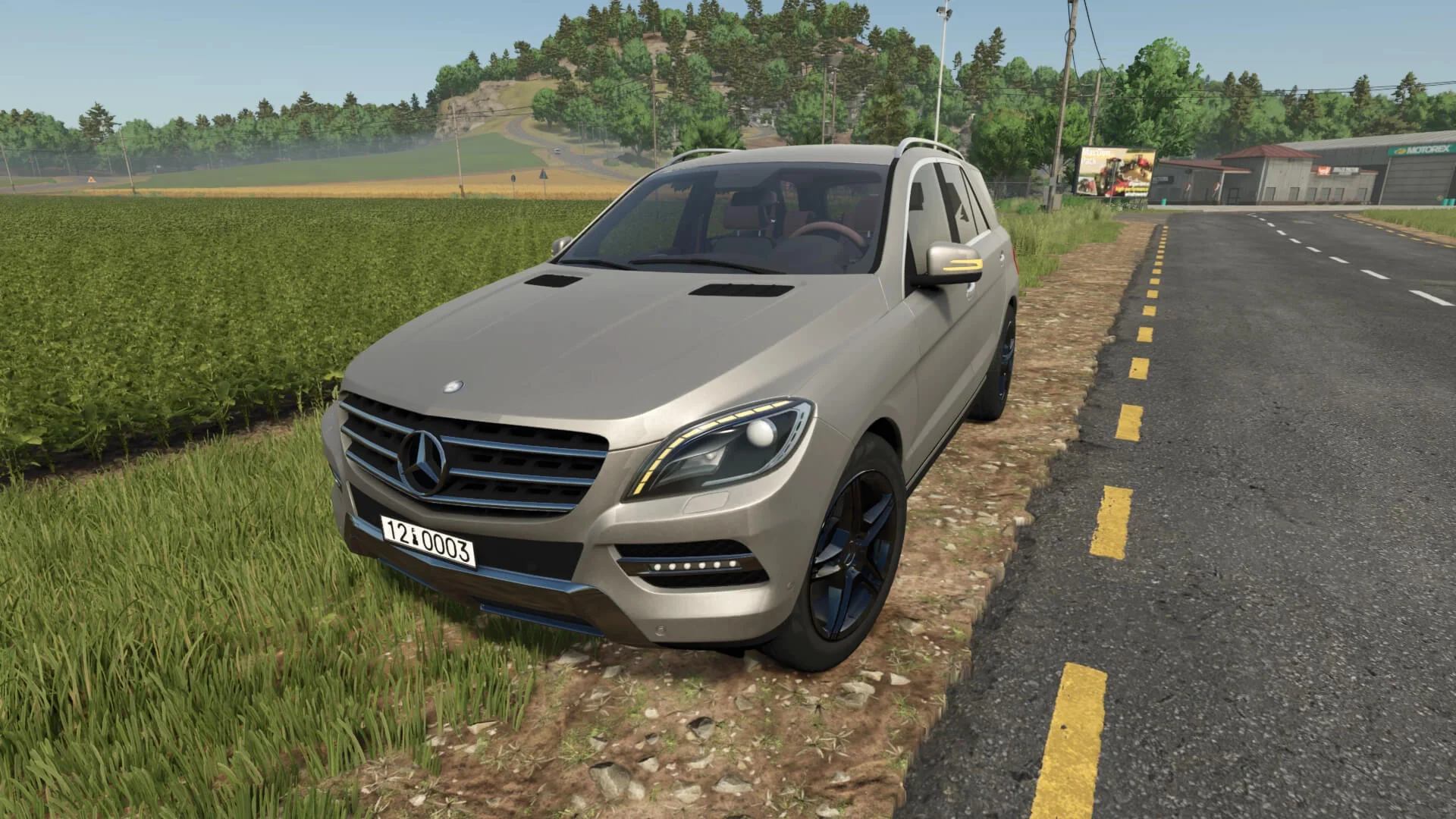 FS25 Mercedes-Benz ML350 v1.0 Cars Mod FS25 Mod Free Download