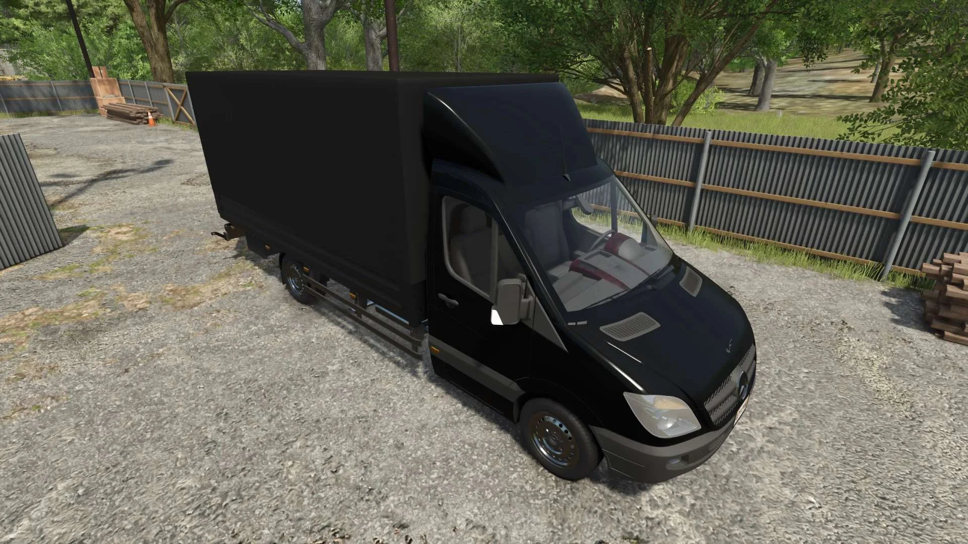 FS25 Mercedes-Benz Sprinter v1.0 Cars Mod FS25 Mod Free Download