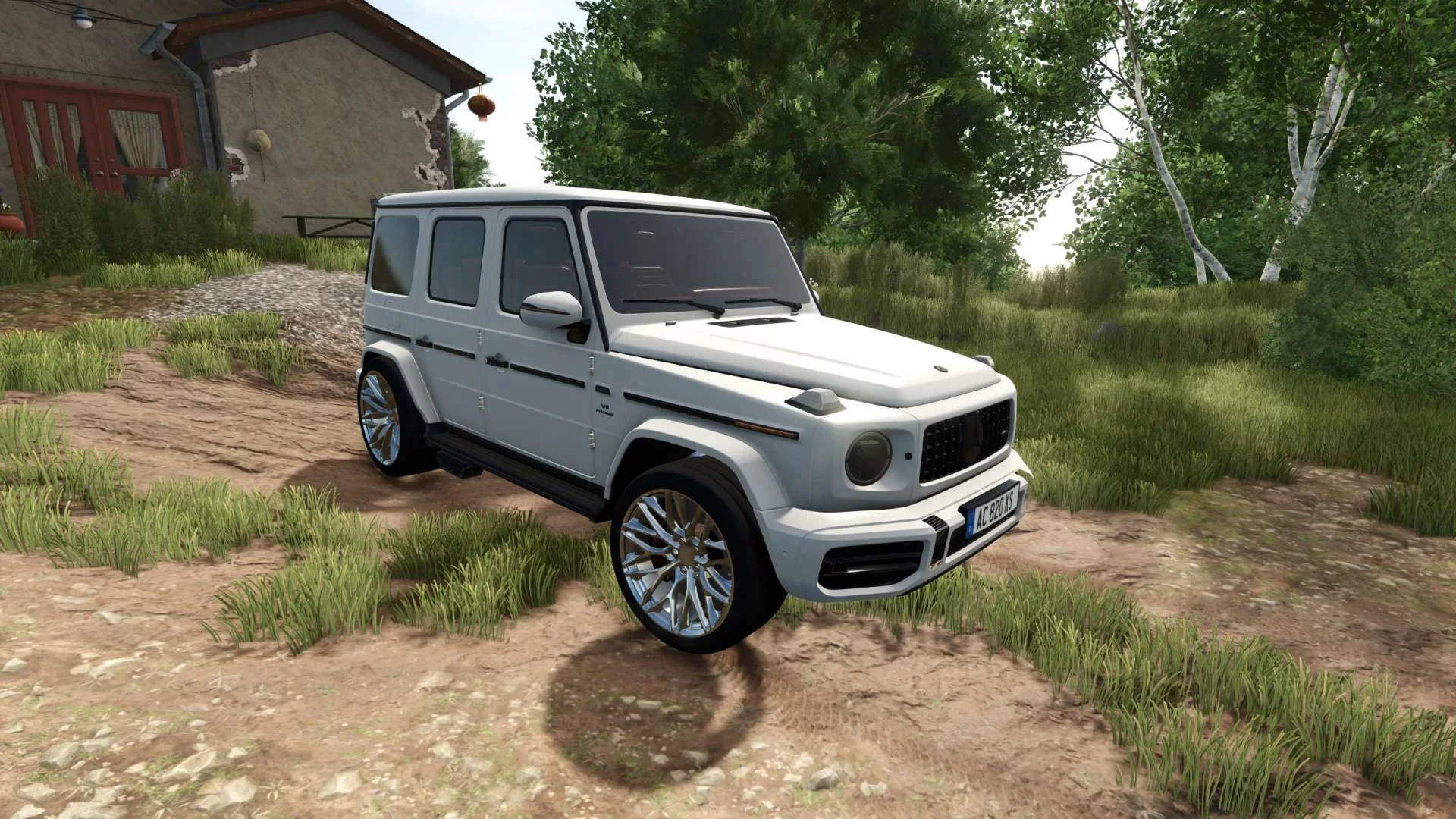 FS25 Mercedes G63 v1.0 Cars Mod FS25 Mod Free Download