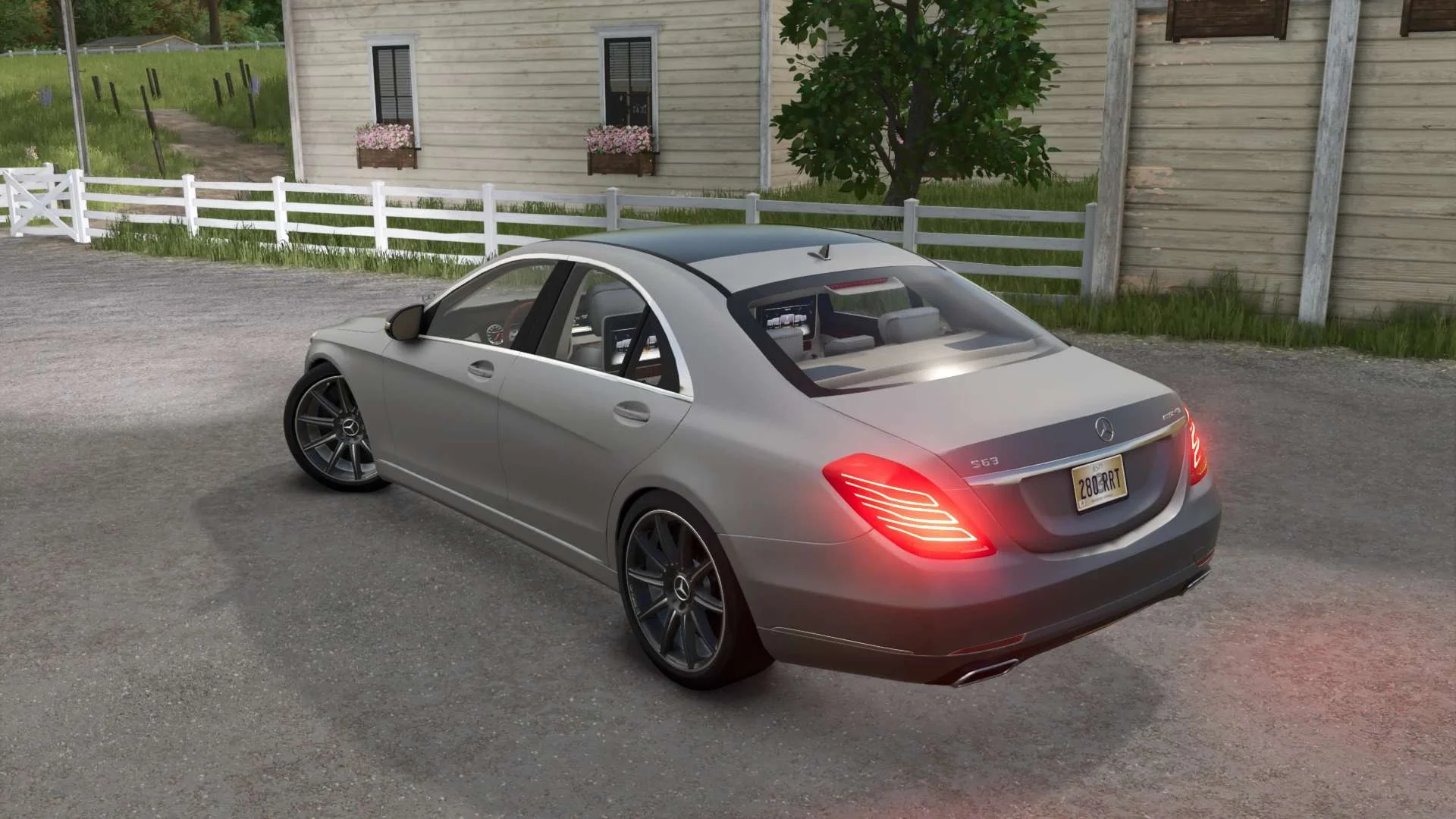 FS25 Mercedes S Class v1.0 Cars Mod FS25 Mod Free Download