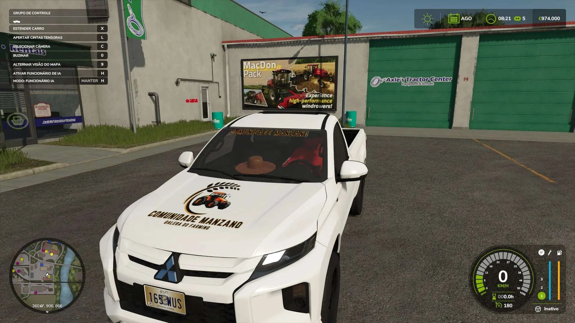 FS25 Mitsubishi L200 Edit BR v1.0 Cars Mod FS25 Mod Free Download