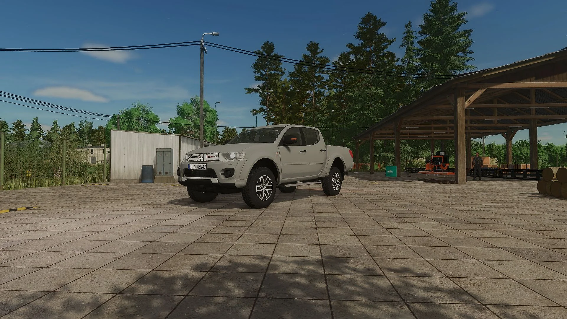 FS25 Mitsubishi L200 Series 4 V1.0 Cars Mod FS25 Mod Free Download