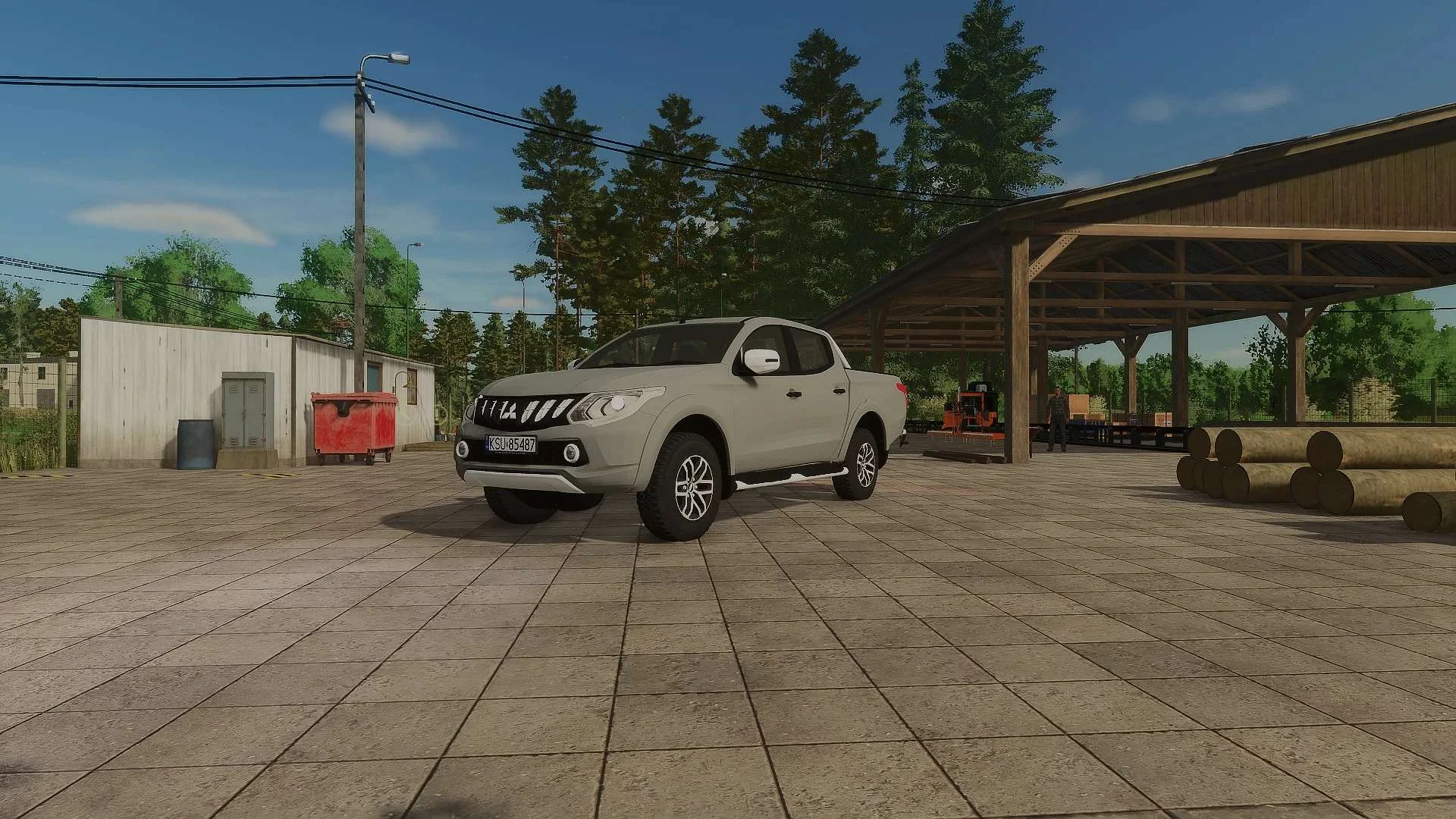 FS25 Mitsubishi L200 Series 5 v1.0 Cars Mod FS25 Mod Free Download