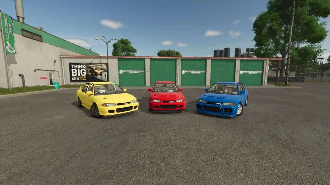 FS25 Mitsubishi Lancer 1995 v1.0 Cars Mod FS25 Mod Free Download