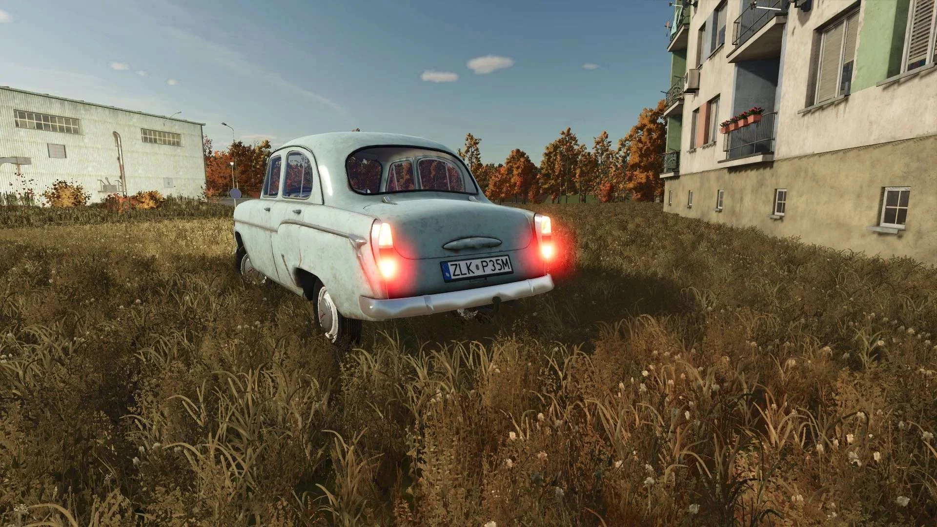 FS25 Moskvitch 407 v1.0 Cars Mod FS25 Mod Free Download