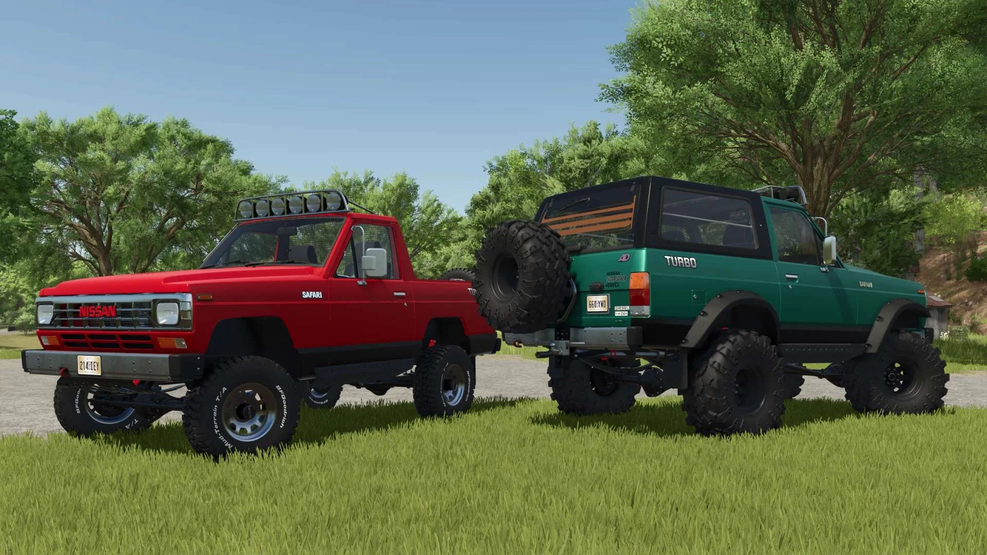 FS25 Nissan Safari 1985 v1.1 Cars Mod FS25 Mod Free Download