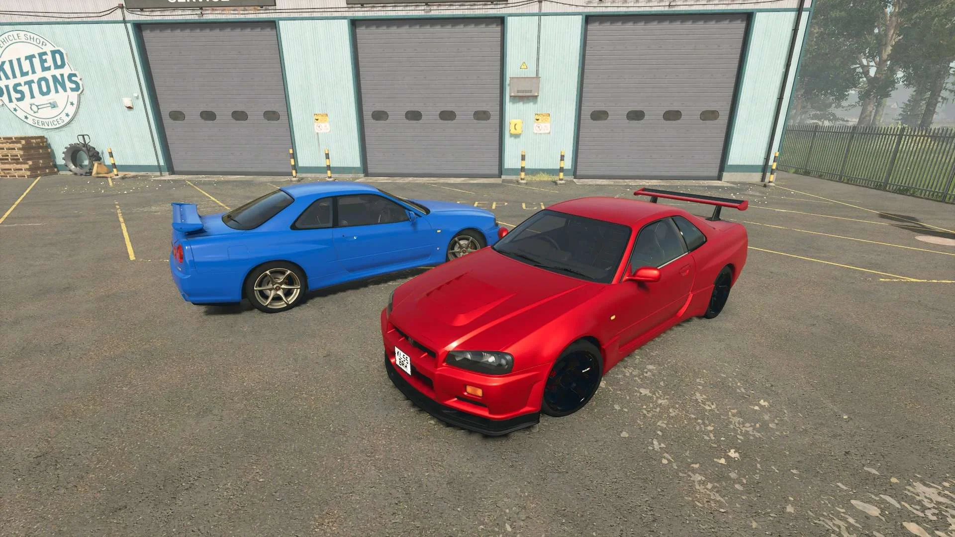 FS25 Nissan Skyline GT-R R34 1999 V1.0 Cars Mod FS25 Mod Free Download