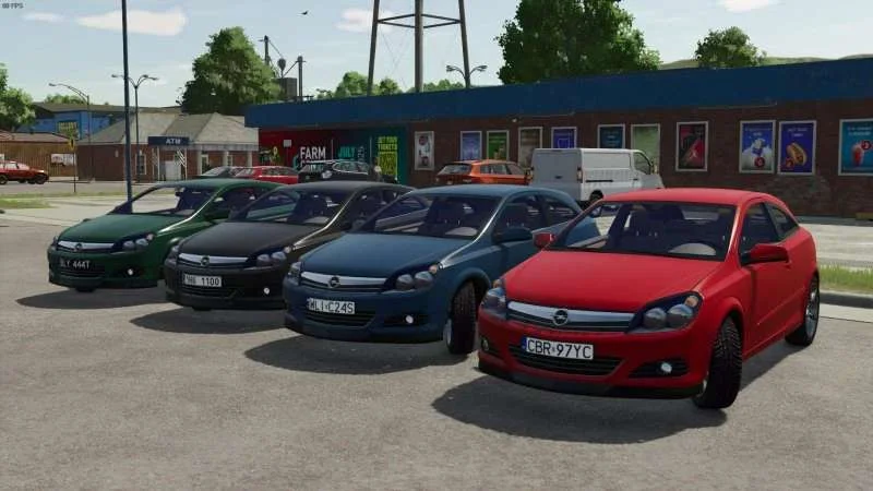 FS25 Opel Astra H GTC v1.0 Cars Mod FS25 Mod Free Download