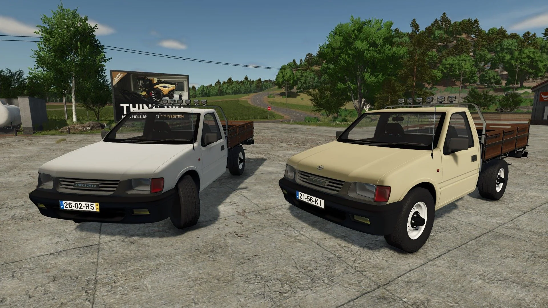 FS25 Opel Campo / Isuzu Faster 1997 V1.0 Cars Mod FS25 Mod Free Download
