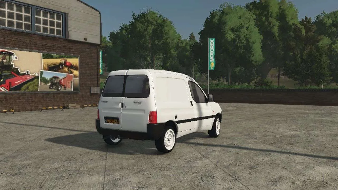 FS25 Peugeot Partner v1.0 Cars Mod FS25 Mod Free Download