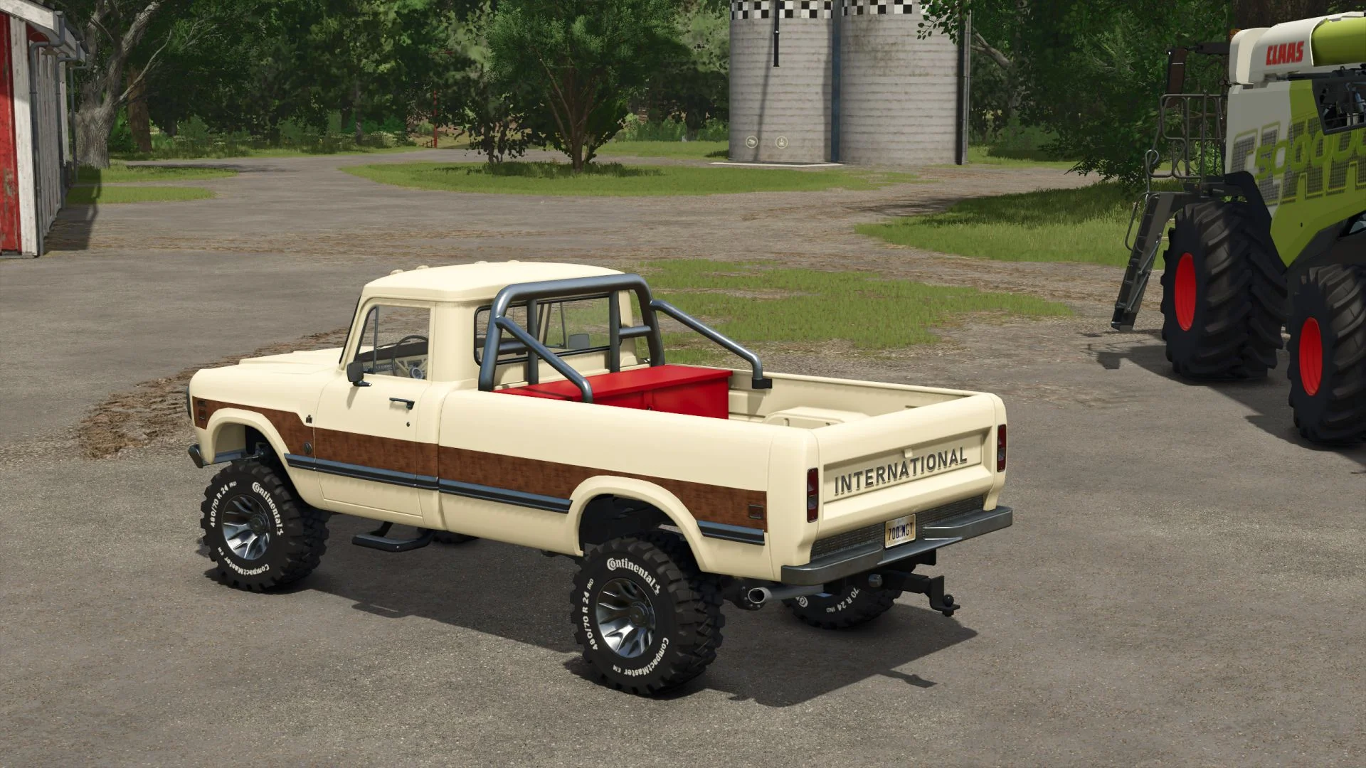 FS25 PickUp International Series 200 V1.1 Cars Mod FS25 Mod Free Download