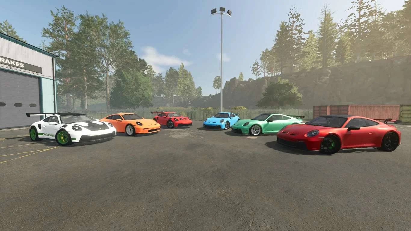 FS25 Porsche GT3 992 v1.0 Cars Mod FS25 Mod Free Download