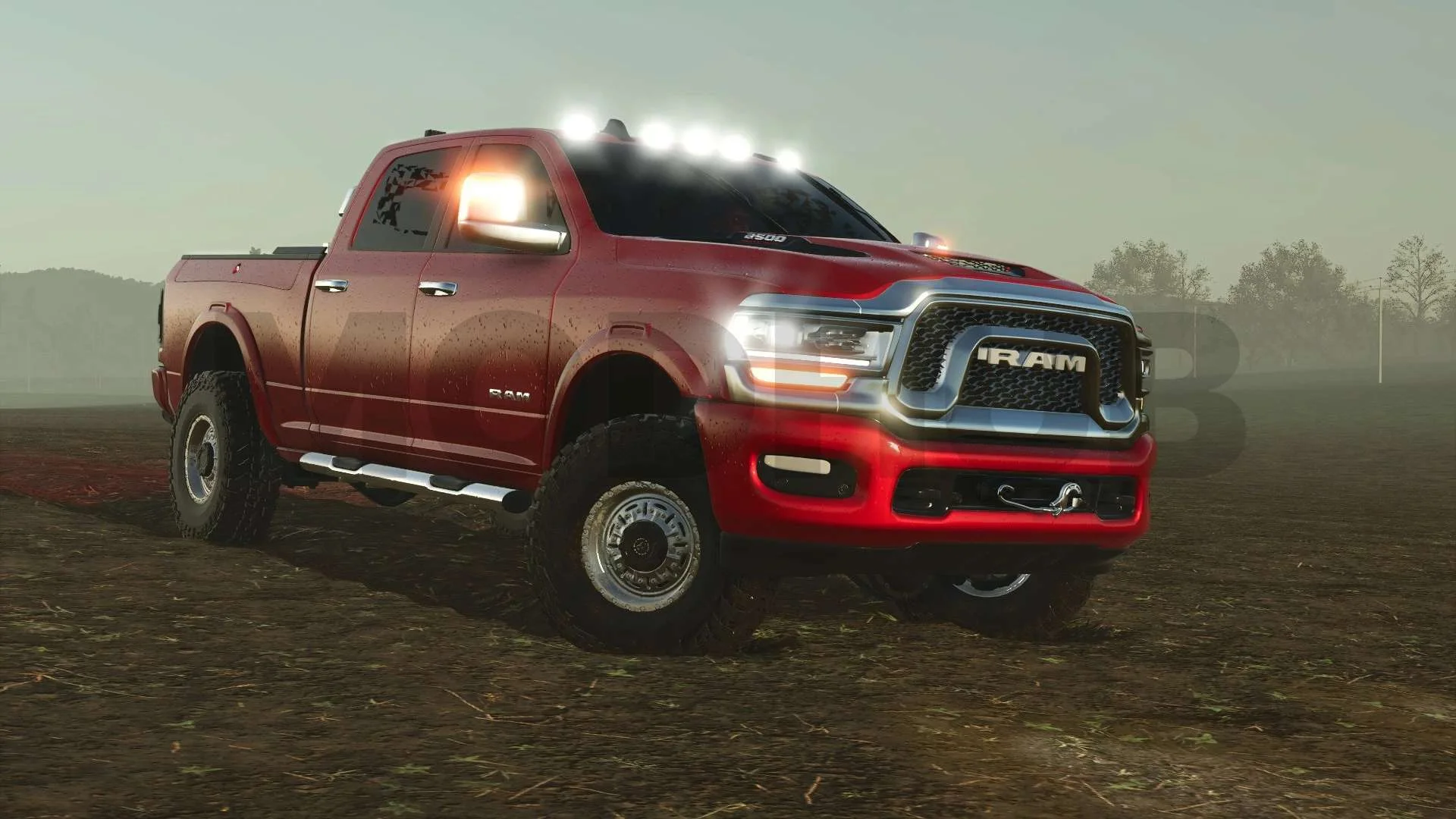FS25 RAM 2500/3500 2024 v1.0 Cars Mod FS25 Mod Free Download