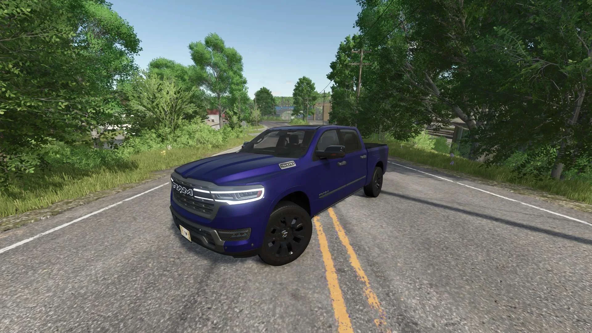 FS25 Ram RAMCHARGER LIMITED 25 v1.0 Cars Mod FS25 Mod Free Download
