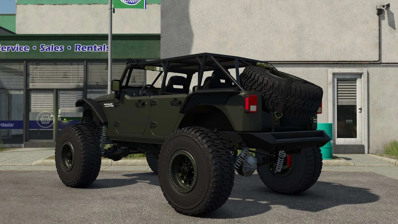 FS25 Rangler Unlimited 4×4 v1.0 Cars Mod FS25 Mod Free Download