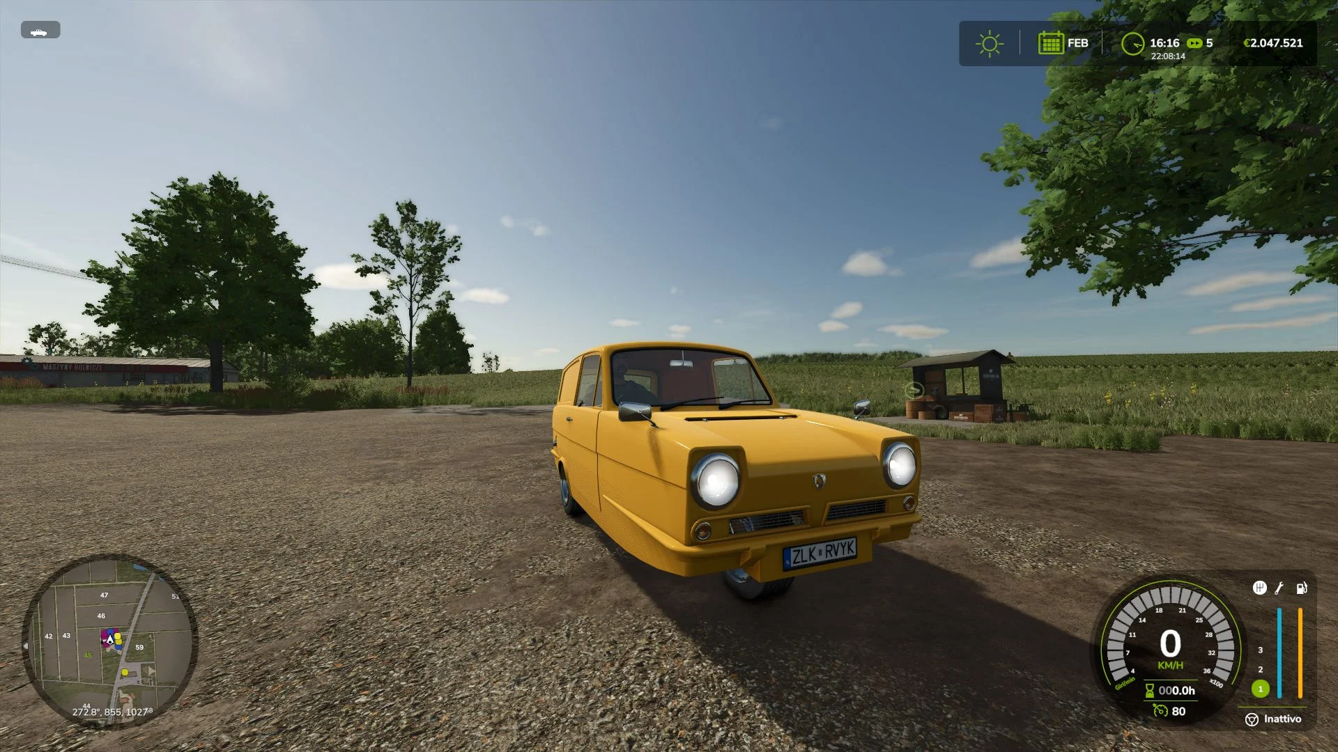 FS25 Reliant Regal Supervan III v1.0.0.1 Cars Mod FS25 Mod Free Download