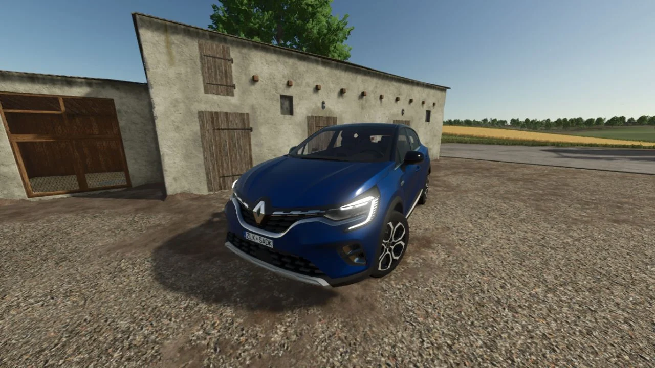 FS25 Renault Captur 2020 V1.1 Cars Mod FS25 Mod Free Download