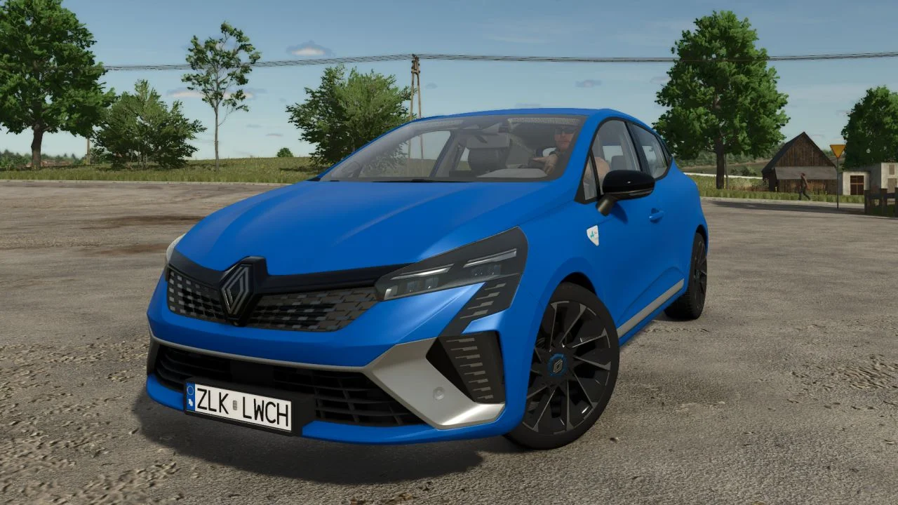 FS25 Renault Clio 5 BETA v1.0 Cars Mod FS25 Mod Free Download