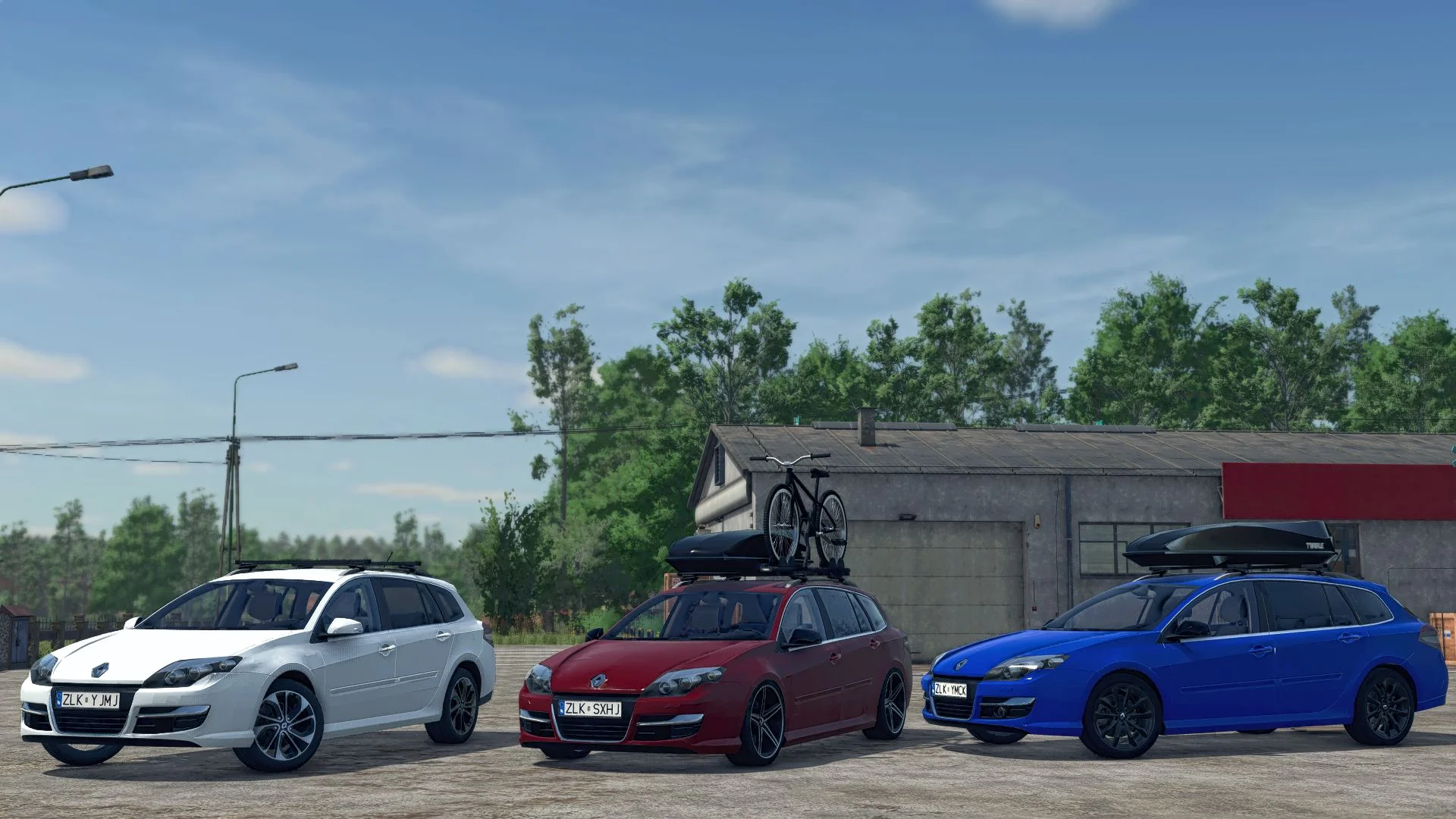 FS25 Renault Laguna III ph.2 Grandtour v1.0 Cars Mod FS25 Mod Free Download