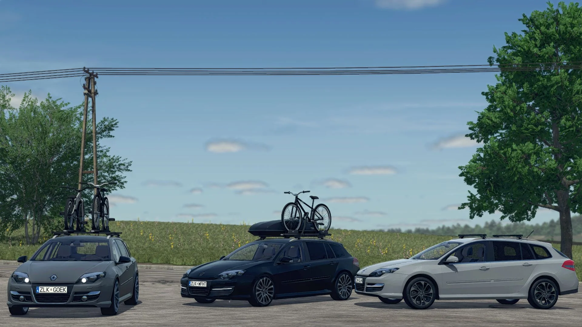 FS25 Renault Laguna III ph.2 Grandtour v1.2 Cars Mod FS25 Mod Free Download