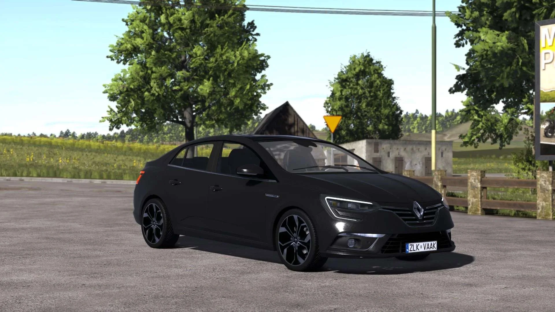 FS25 Renault Megane 4 v1.1 Cars Mod FS25 Mod Free Download