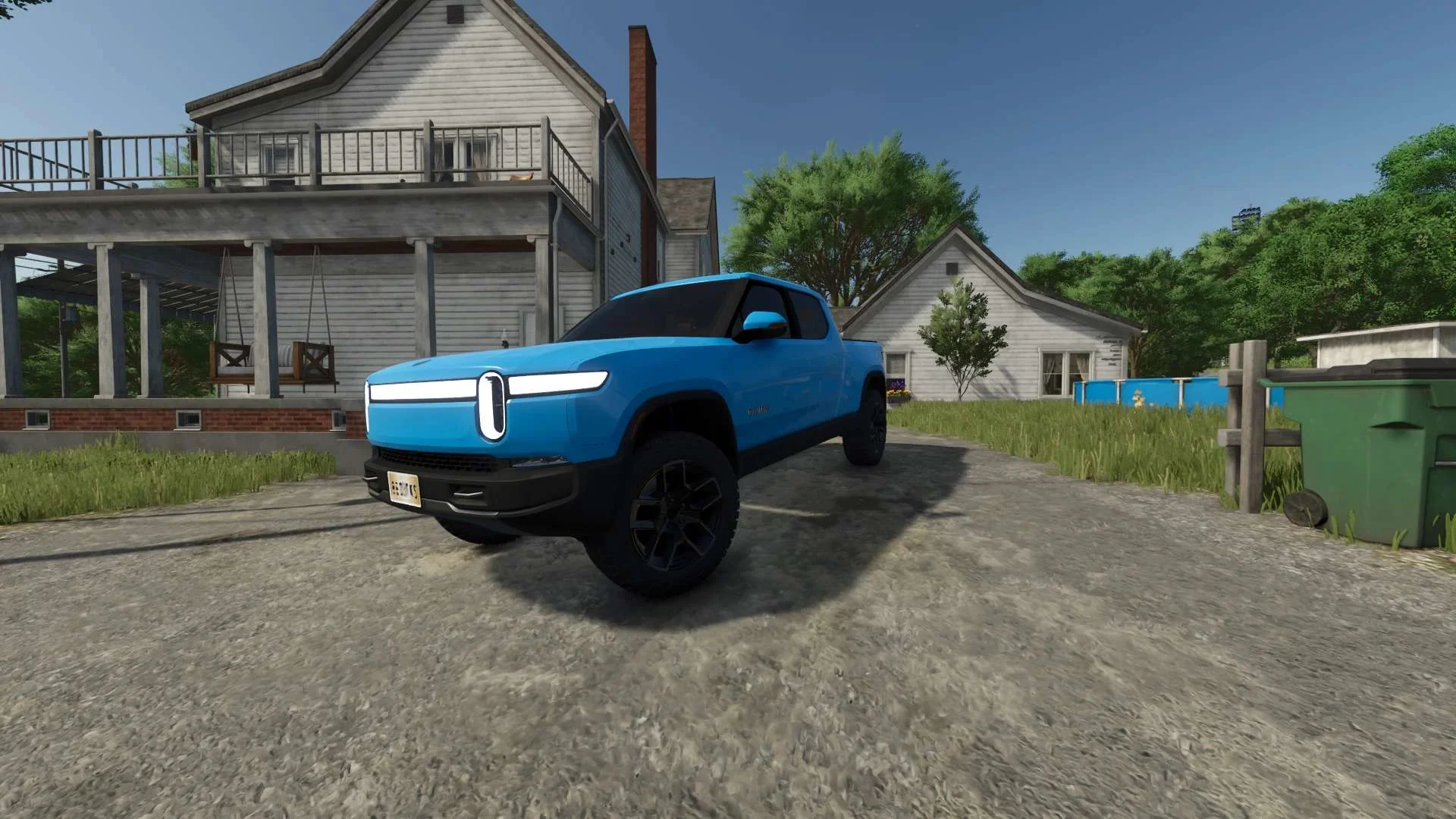 FS25 RIVIAN R1T v1.0 Cars Mod FS25 Mod Free Download