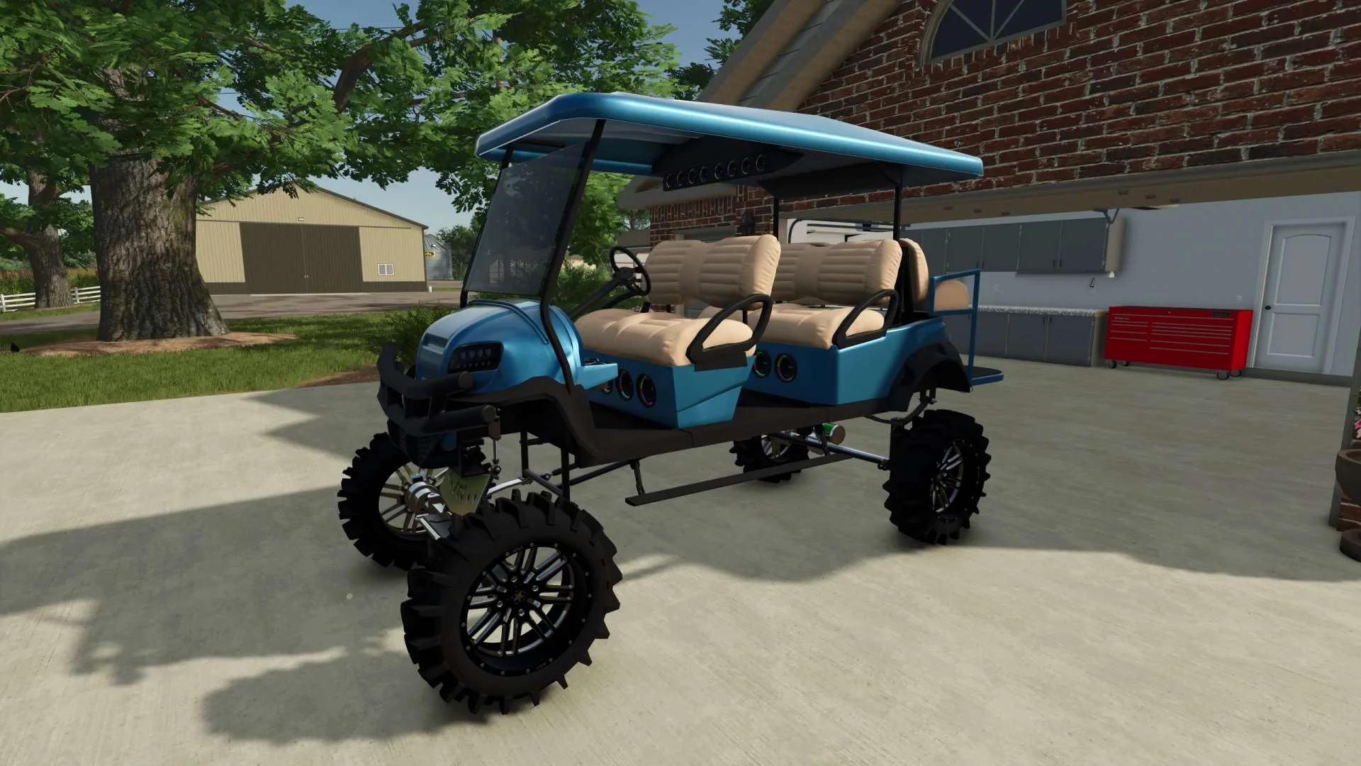 FS25 Sema Golf Cart v1.0 Cars Mod FS25 Mod Free Download