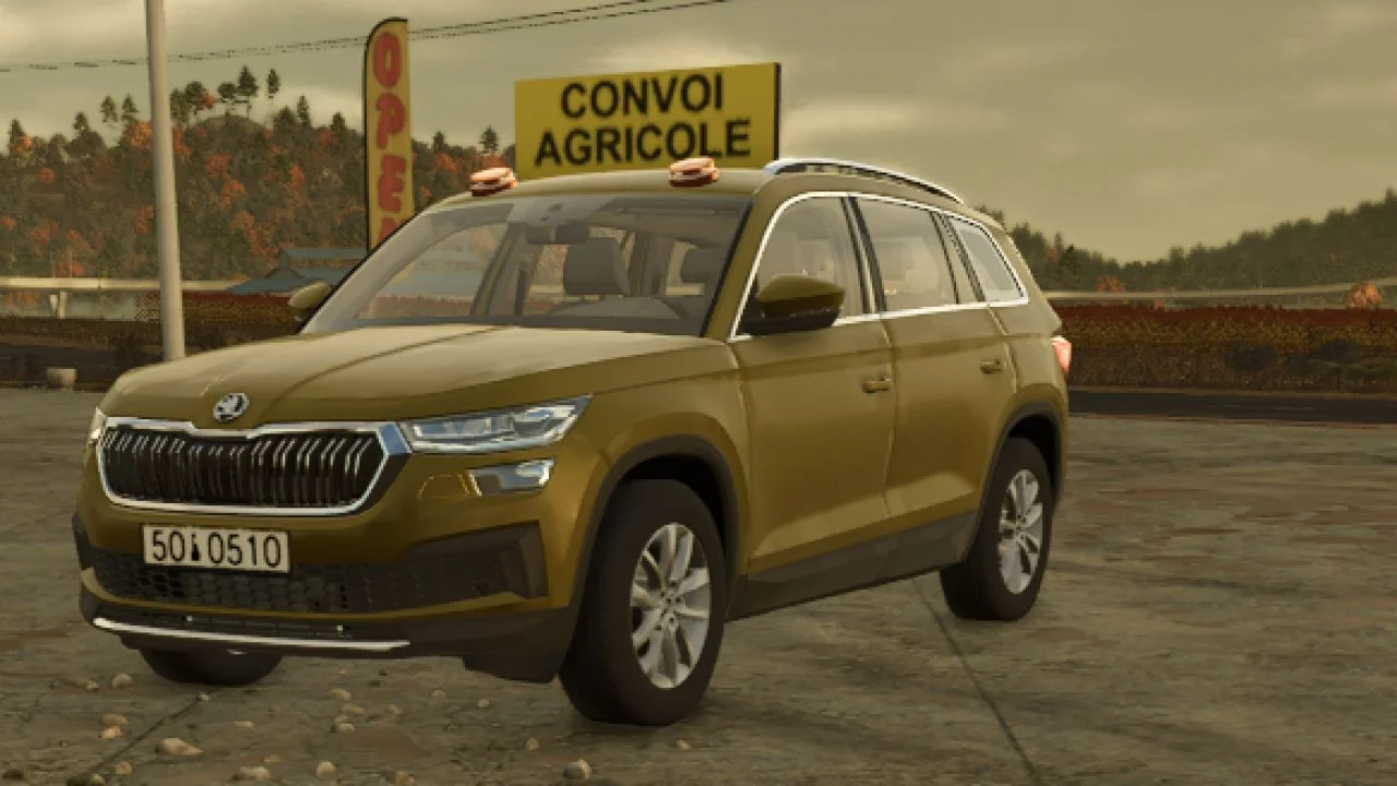 FS25 Skoda Agricultural Convoy v1.0 Cars Mod FS25 Mod Free Download