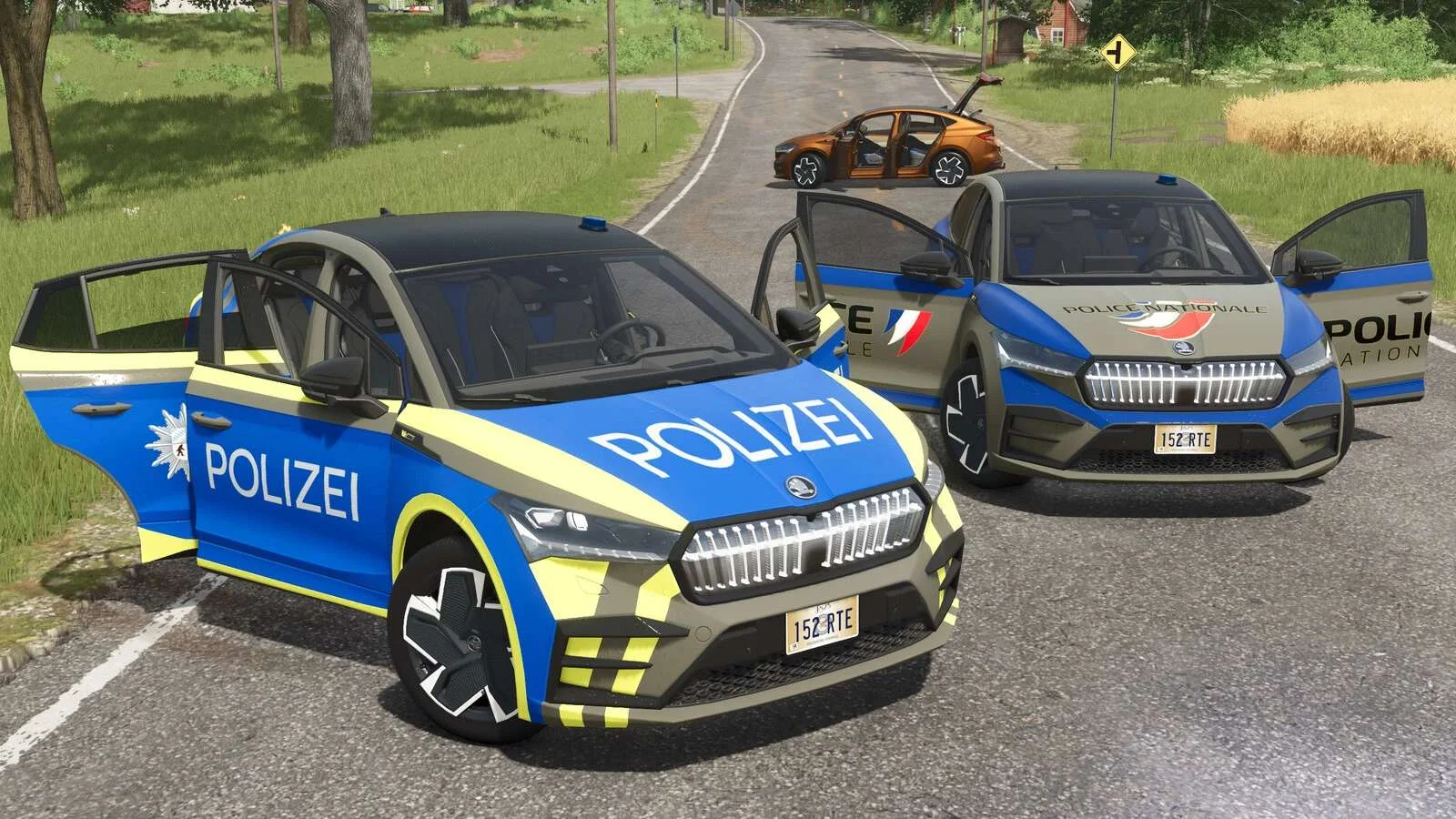 FS25 Skoda Enyaq Coupe Plus v1.0 Cars Mod FS25 Mod Free Download
