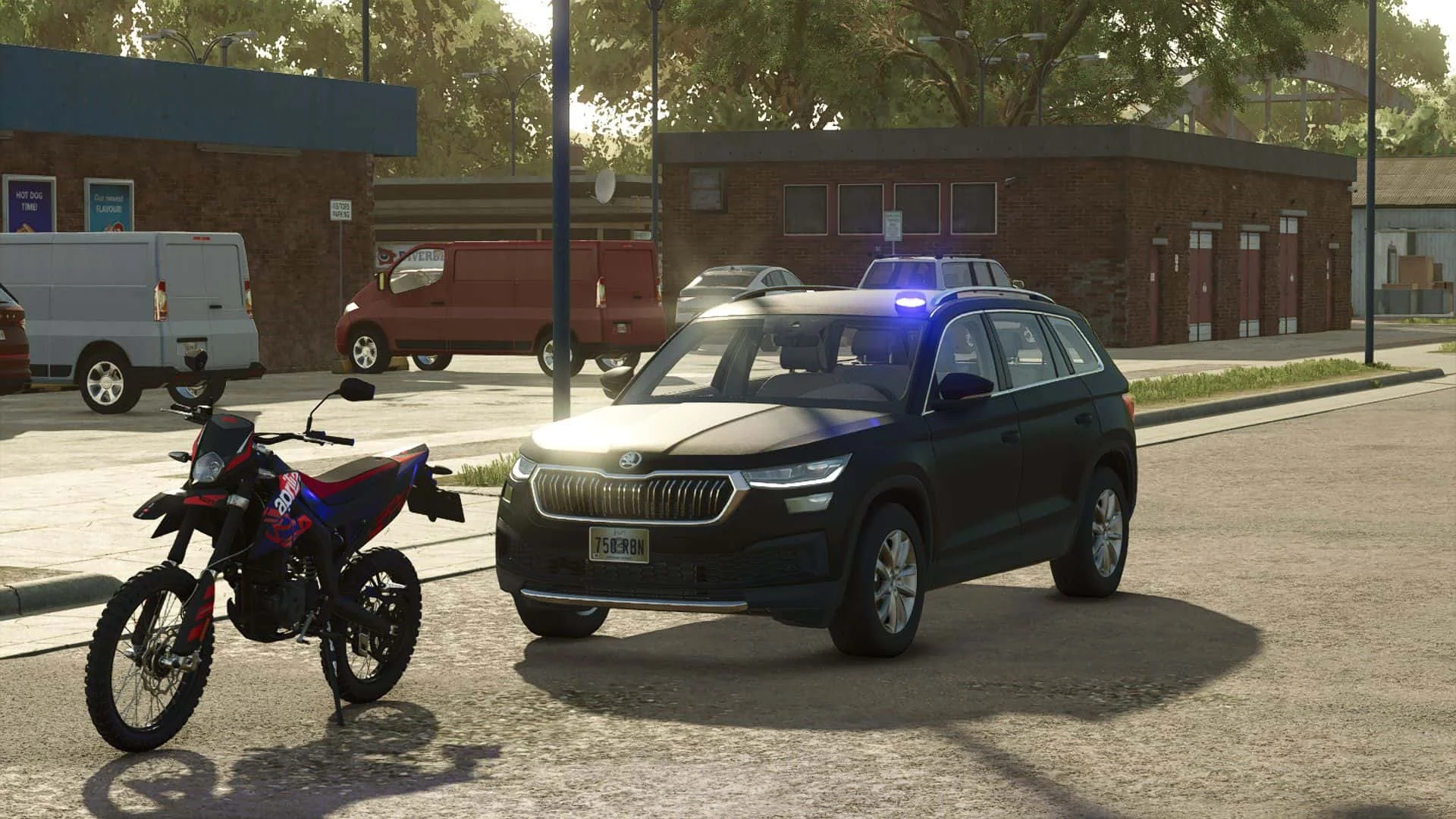 FS25 Skoda Kodiaq operations manager v1.0 Cars Mod FS25 Mod Free Download