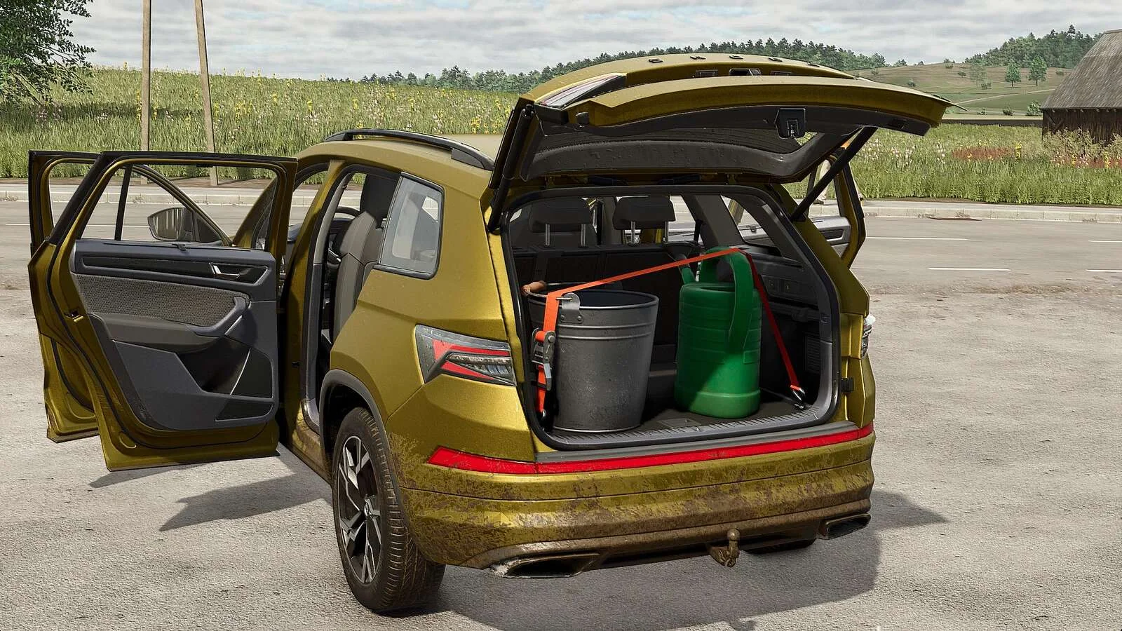 FS25 Skoda Kodiaq RS Plus v1.0.0.1 Cars Mod FS25 Mod Free Download