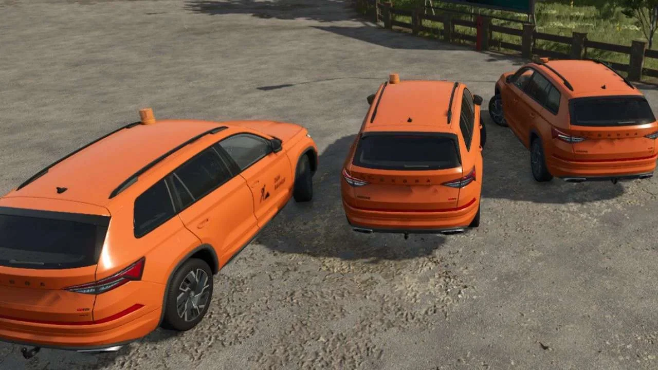 FS25 Skoda Kodiaq The Construction Yard Version v1.0 Cars Mod FS25 Mod Free Download
