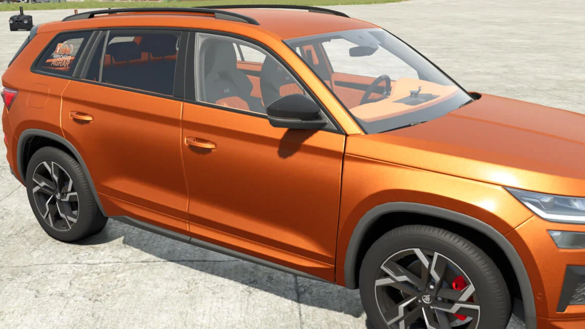 FS25 Skoda Kodiaq V1.0.0.1 Cars Mod FS25 Mod Free Download