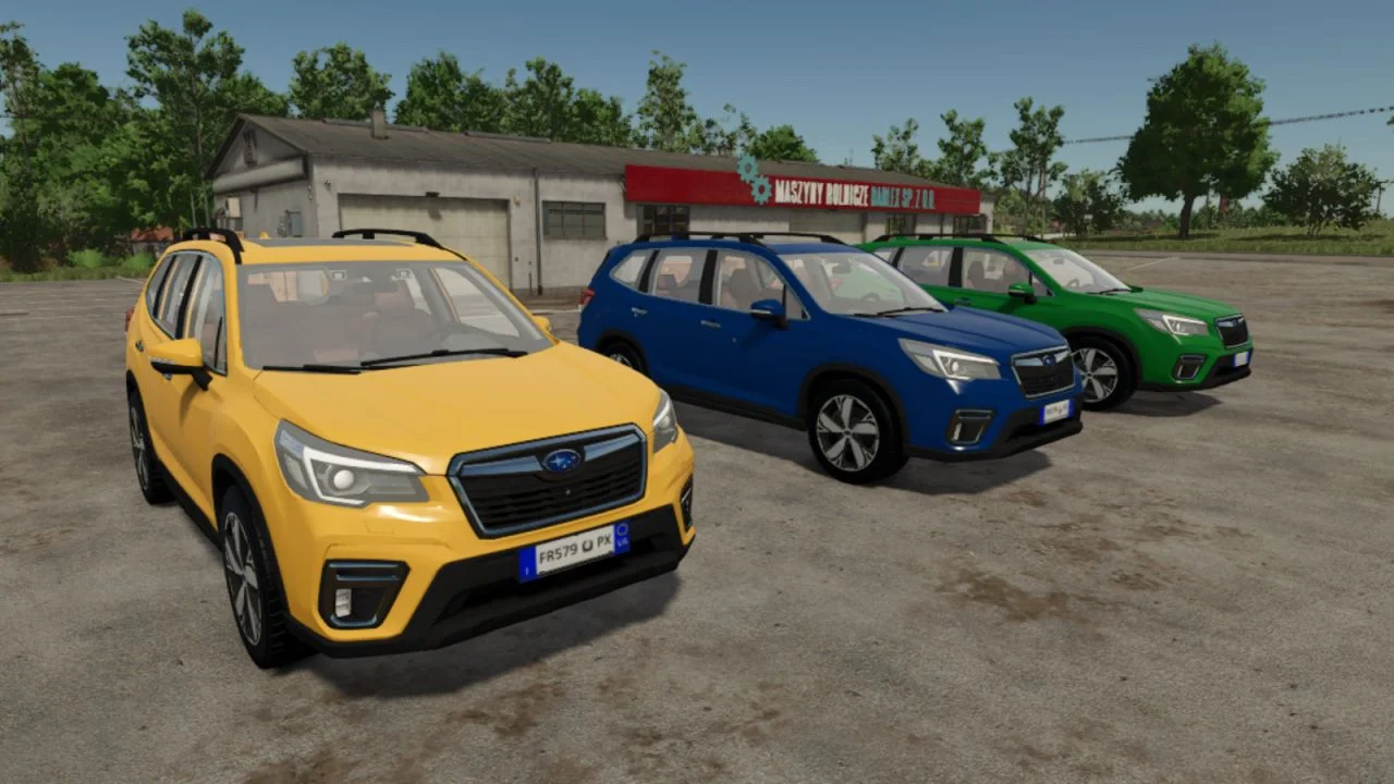 FS25 Subaru Forester V1.1 Cars Mod FS25 Mod Free Download