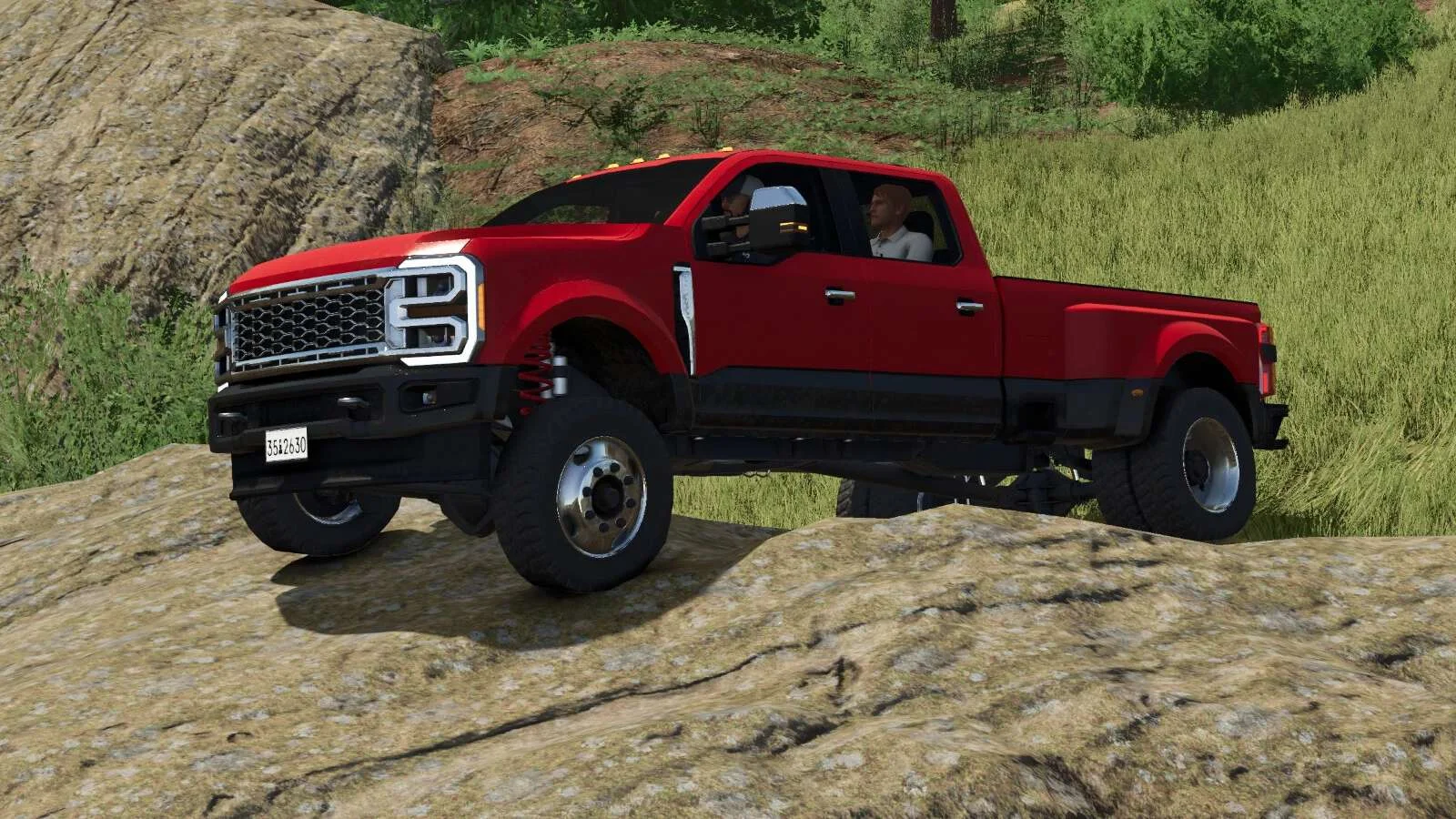 FS25 Superduty Pickup v1.2 Cars Mod FS25 Mod Free Download