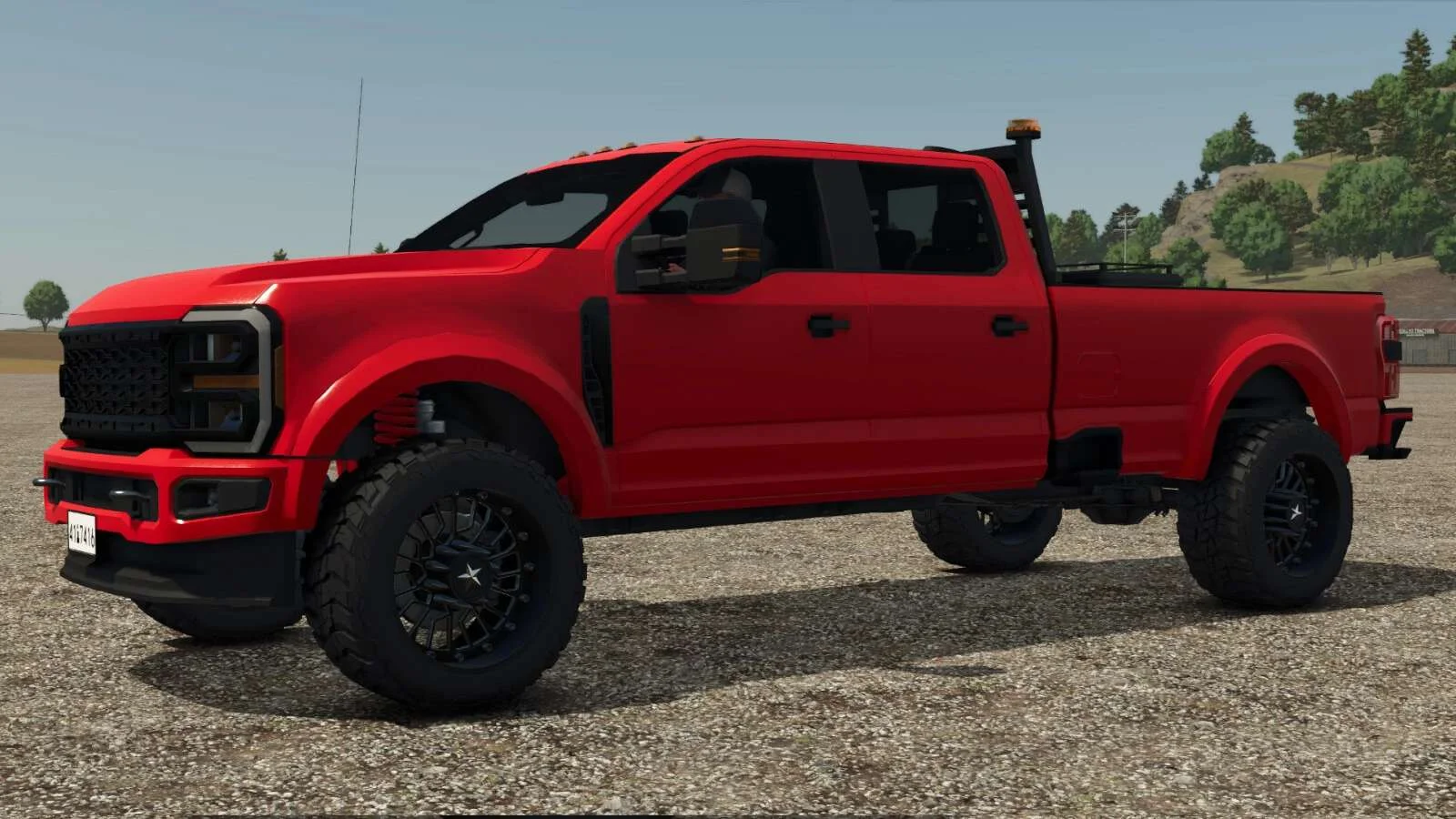 FS25 Superduty Pickup v1.3 Cars Mod FS25 Mod Free Download