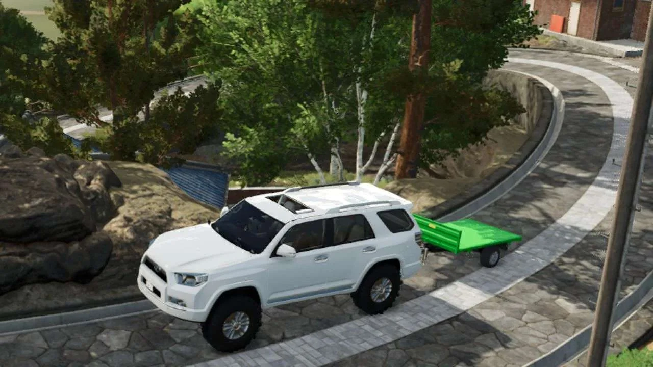 FS25 Toyota 4runner 2014 v1.0 Cars Mod FS25 Mod Free Download