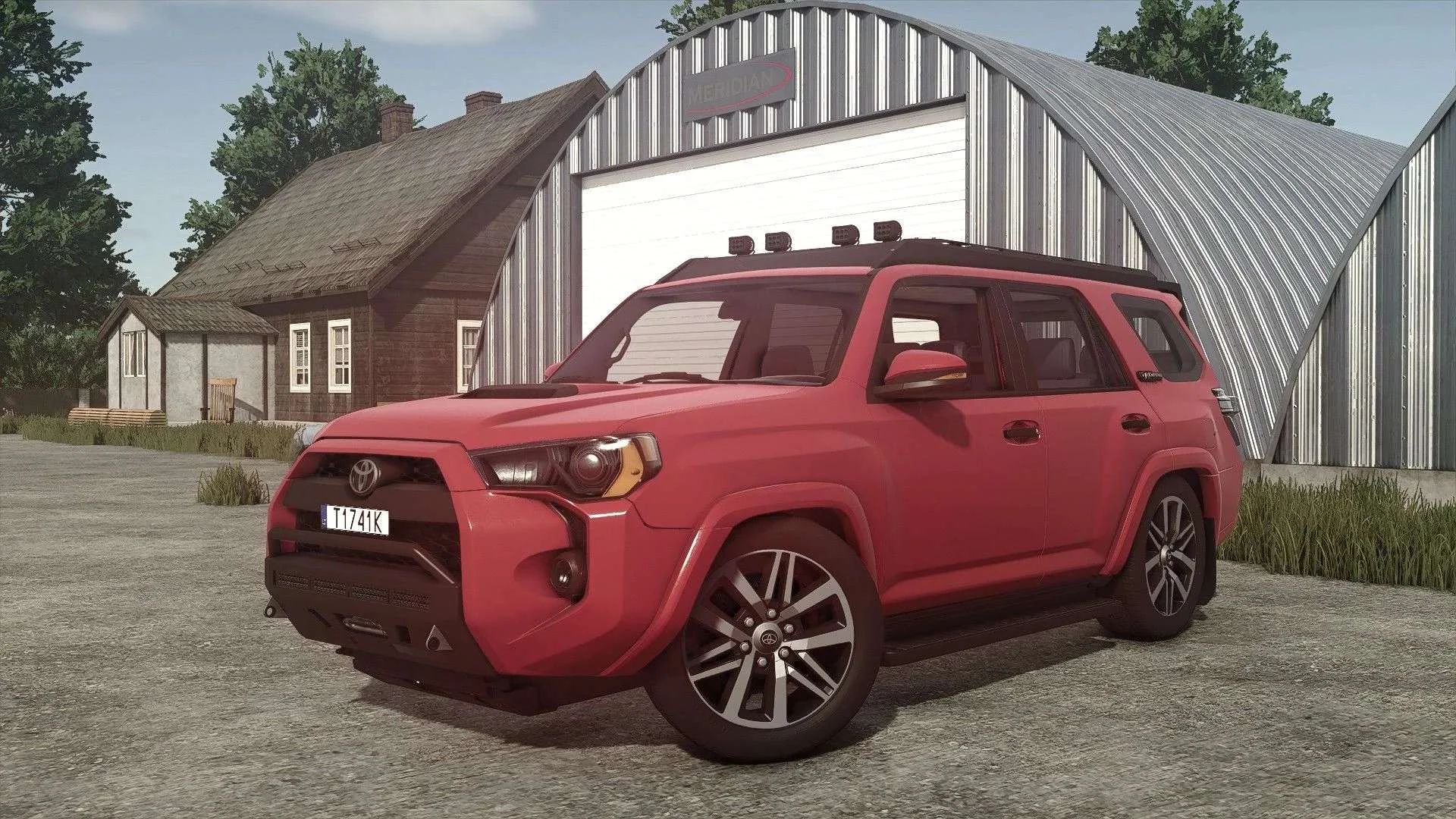 FS25 Toyota 4Runner 2018 TRD PRO 4X4 v1.1 Cars Mod FS25 Mod Free Download